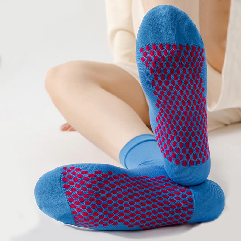 Quick-drying Sports Quarter Compression Socks(4 Pairs) - image 6