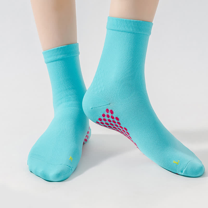 Quick-drying Sports Quarter Compression Socks(4 Pairs) - image 2
