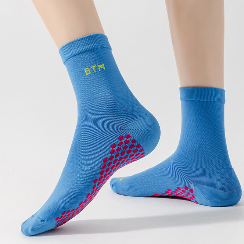 Quick-drying Sports Quarter Compression Socks(4 Pairs) - image 5