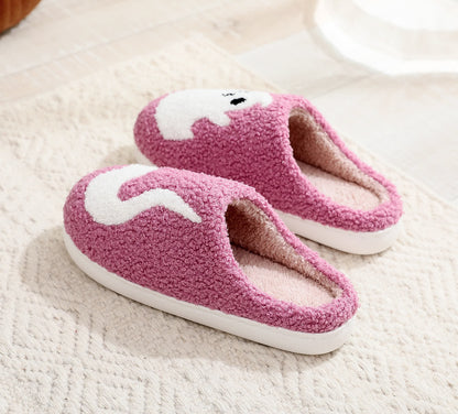 Plus Size Halloween Purple Ghost Slippers - image 11