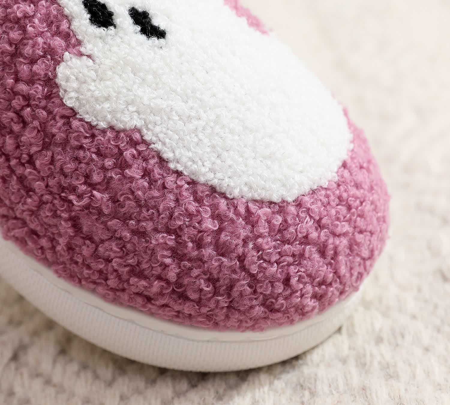 Plus Size Halloween Purple Ghost Slippers - image 15