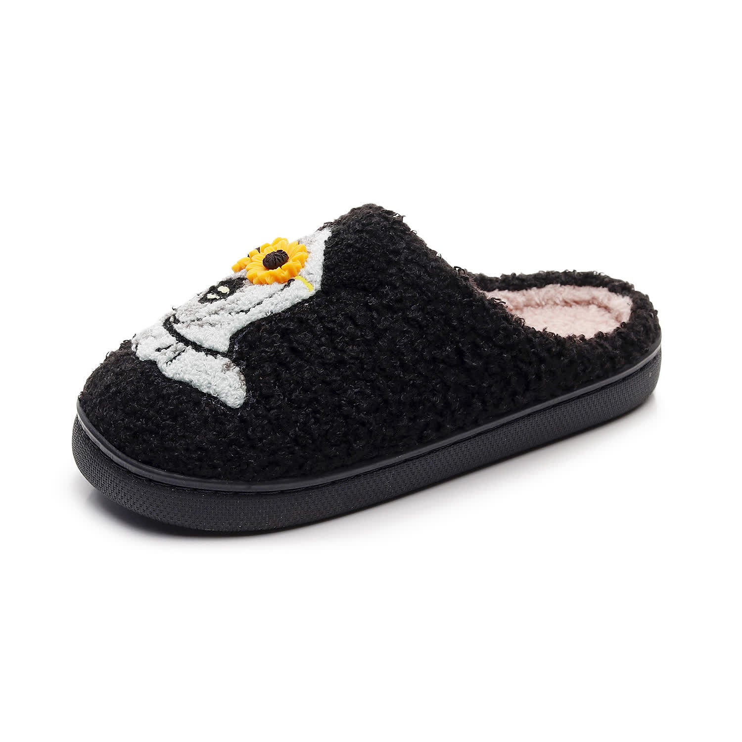 Halloween Skull Slippers with Flower Glasses - image 7