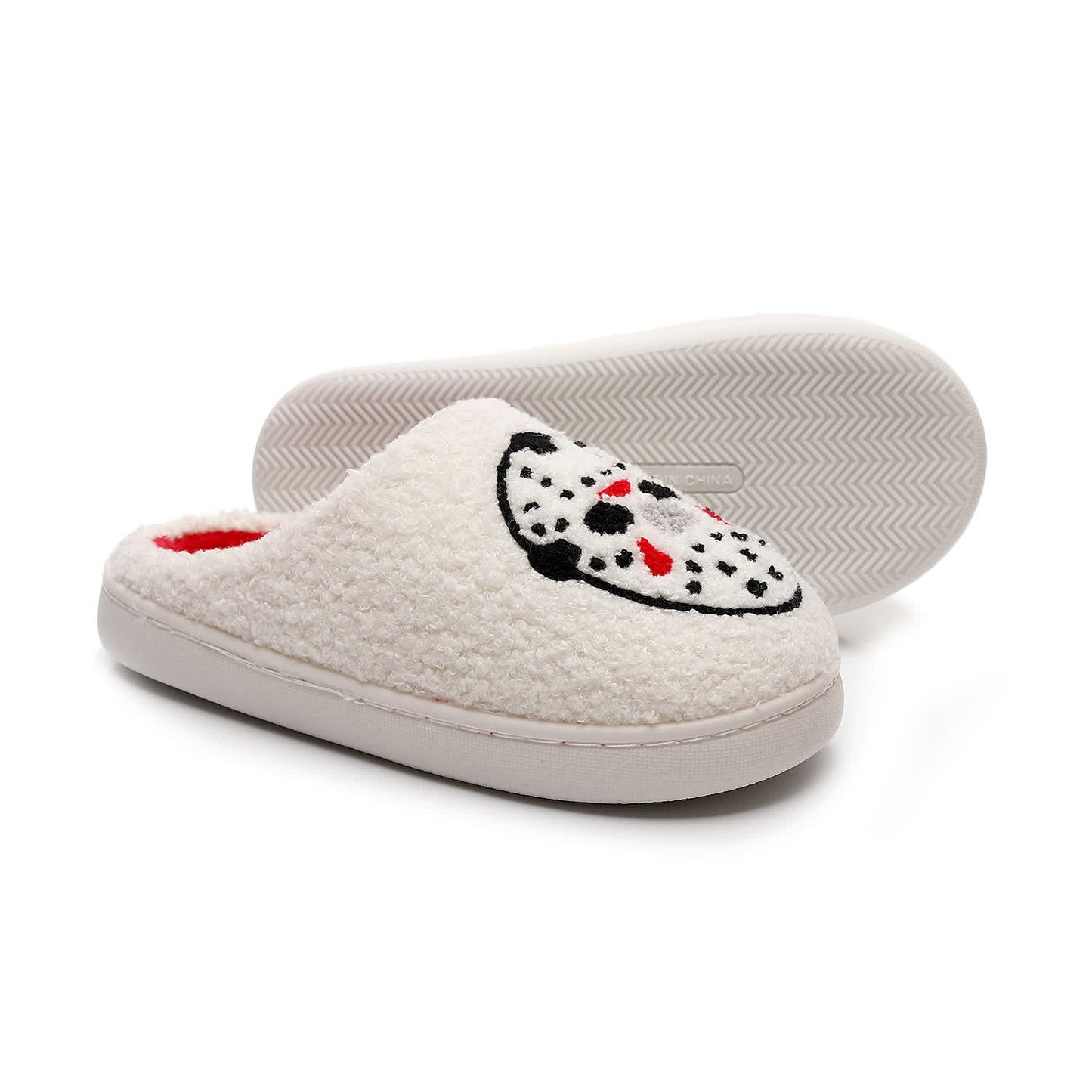Plus Size Halloween Cartoon Spooky Print Slippers - image 14