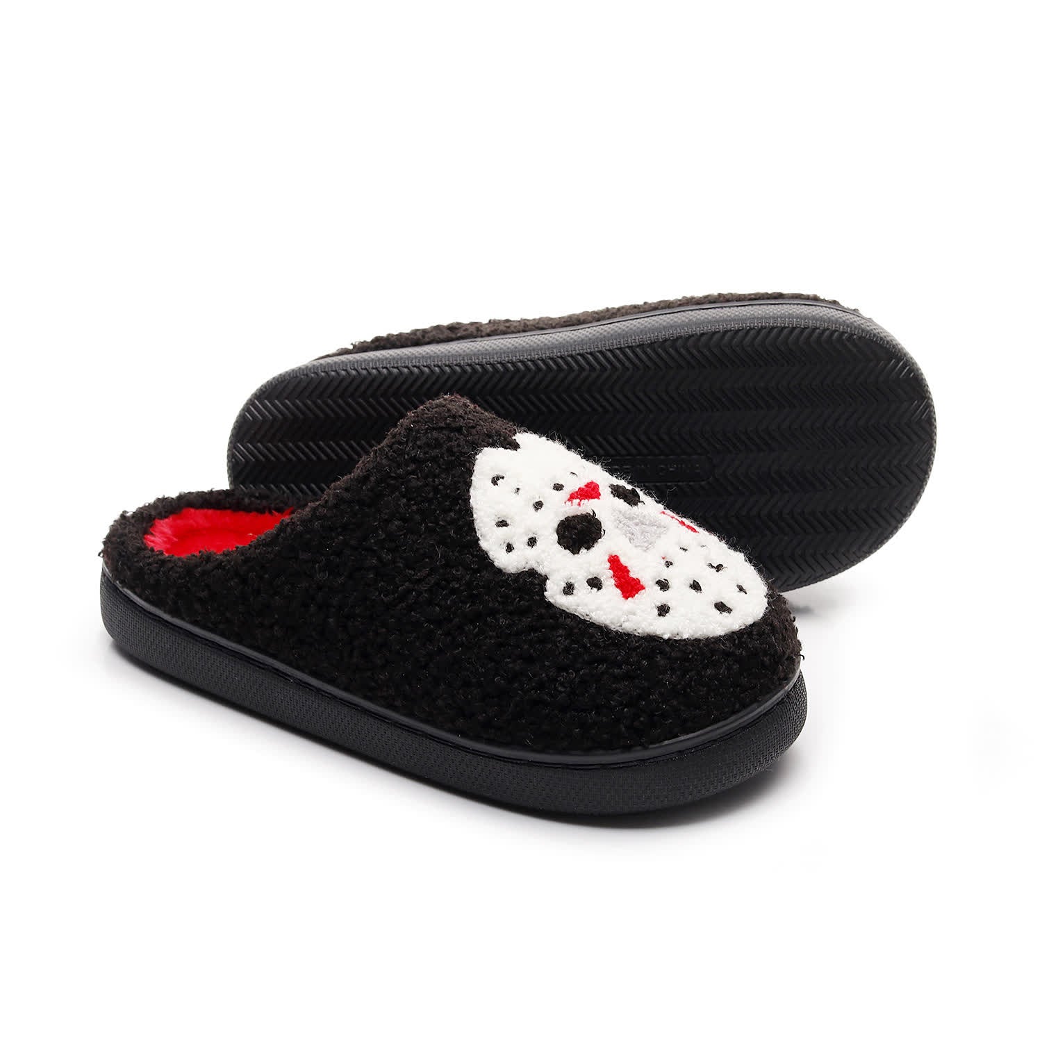 Plus Size Halloween Cartoon Spooky Print Slippers - image 5