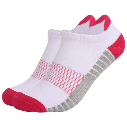 Cotton Comfy Non-slip Ankle Compression Socks(6 Pairs) - Red - EU39-42(US6-8.5) - image 7