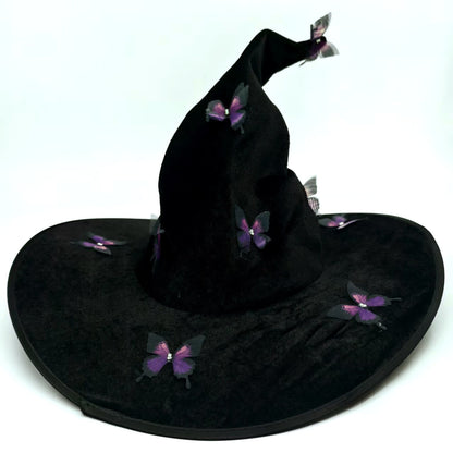 Plus Size Halloween Butterfly Witch Hat - image 2
