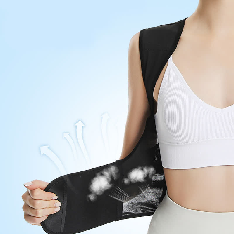 Plusock Breathable elastic Posture Corrector Shoulder Brace - image 2