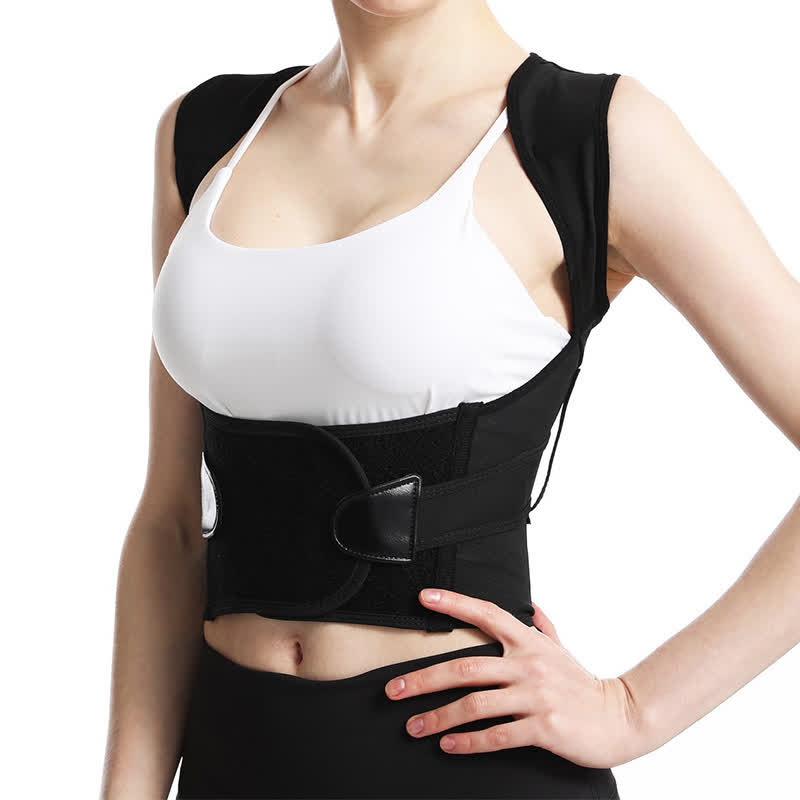 Plusock Breathable elastic Posture Corrector Shoulder Brace - image 1