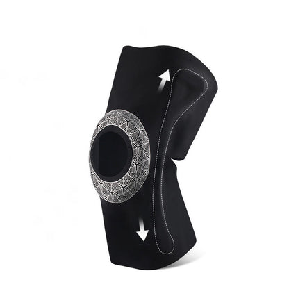 Shock Absorbing Sports Knee Pads - Black - XL - image 8