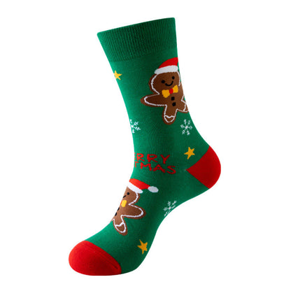Plus Size Christmas Pattern Quarter Socks(3 Pairs) - image 10