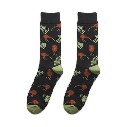 Plus Size Christmas Creative Quarter Socks(5 Pairs) - image 4