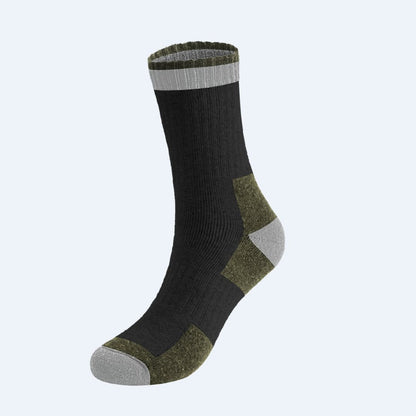 Plus Size Winter Wool Quarter Socks(5 Pairs) - Army Green - EU40-47(US7-12.5) - image 6