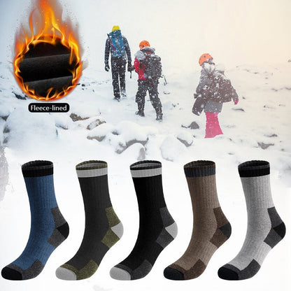 Plus Size Winter Wool Quarter Socks(5 Pairs) - image 3