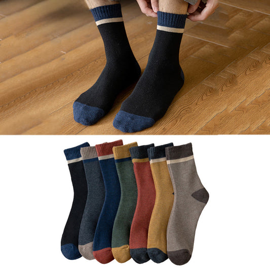 Plus Size Trendy Classics Quarter Socks(7 Pairs) - image 0