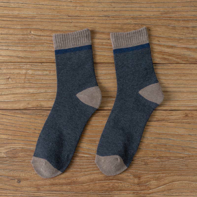 Plus Size Trendy Classics Quarter Socks(7 Pairs) - Dark Grey - EU39-43(US6-9) - image 13