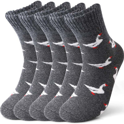 Plus Size Duck Quarter Socks(5 Pairs) - image 1