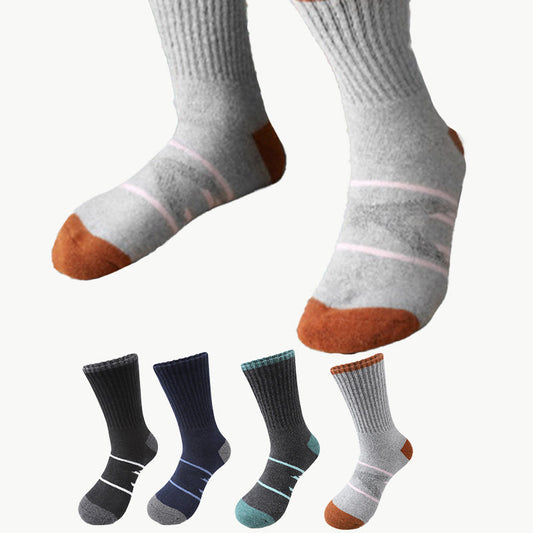 Plus Size Line Quarter Socks(4 Pairs) - image 0