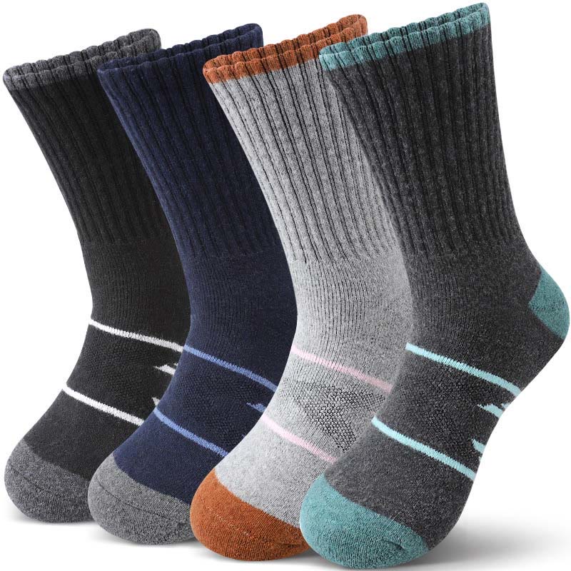 Plus Size Line Quarter Socks(4 Pairs) - Multicolor - EU36-42(US3-8.5) - image 3