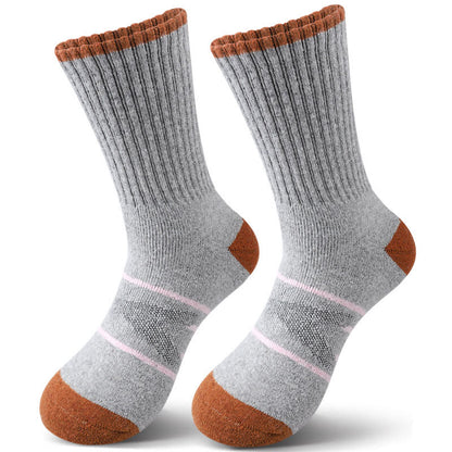 Plus Size Line Quarter Socks(4 Pairs) - Light Gray - EU36-42(US3-8.5) - image 5