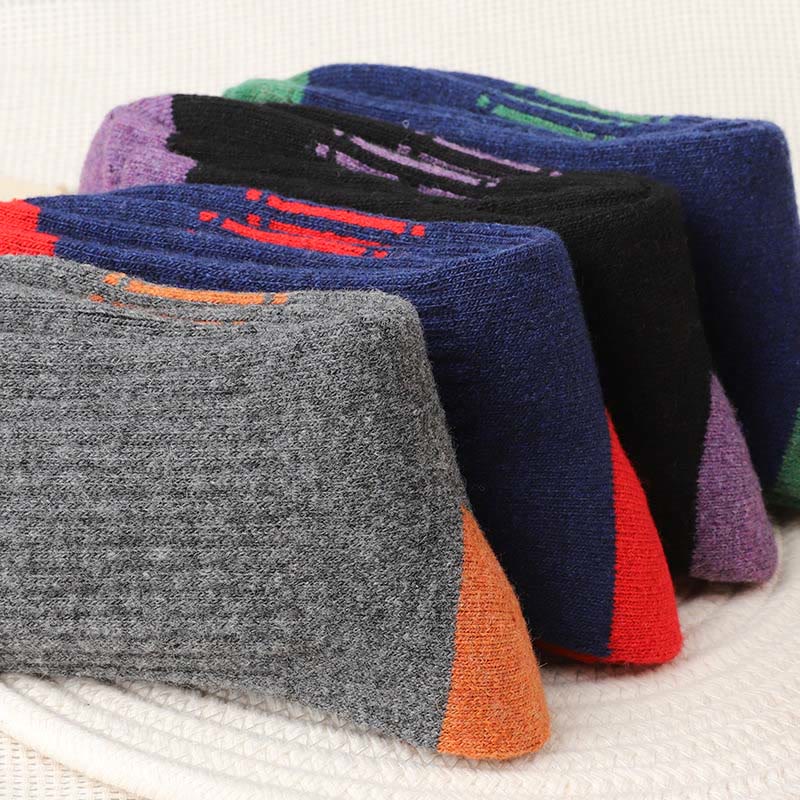 Plus Size Wool Hike Quarter Socks(4 Pairs) - image 5