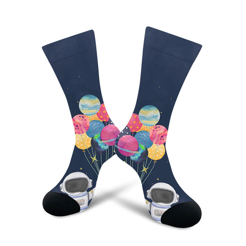 Plus Size Custom Image Cover Socks - image 1