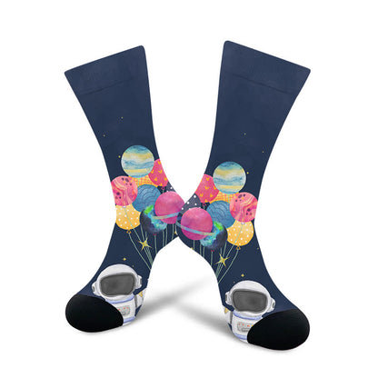 Plus Size Custom Image Cover Socks - image 1