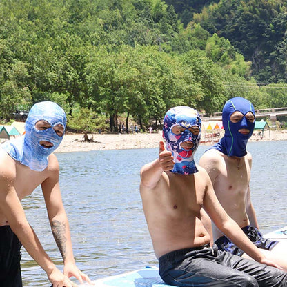 Full Face Wrap Breathable Sun Protection Facekini Mask - image 4