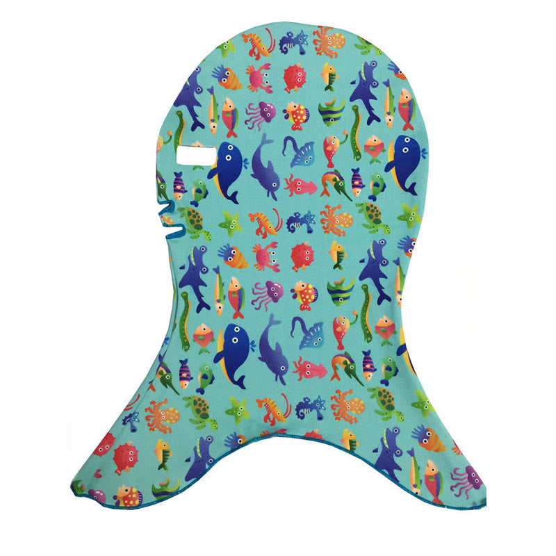 Animal Flower Patterns Sun Protection Facekini Mask - C - One Size - image 3