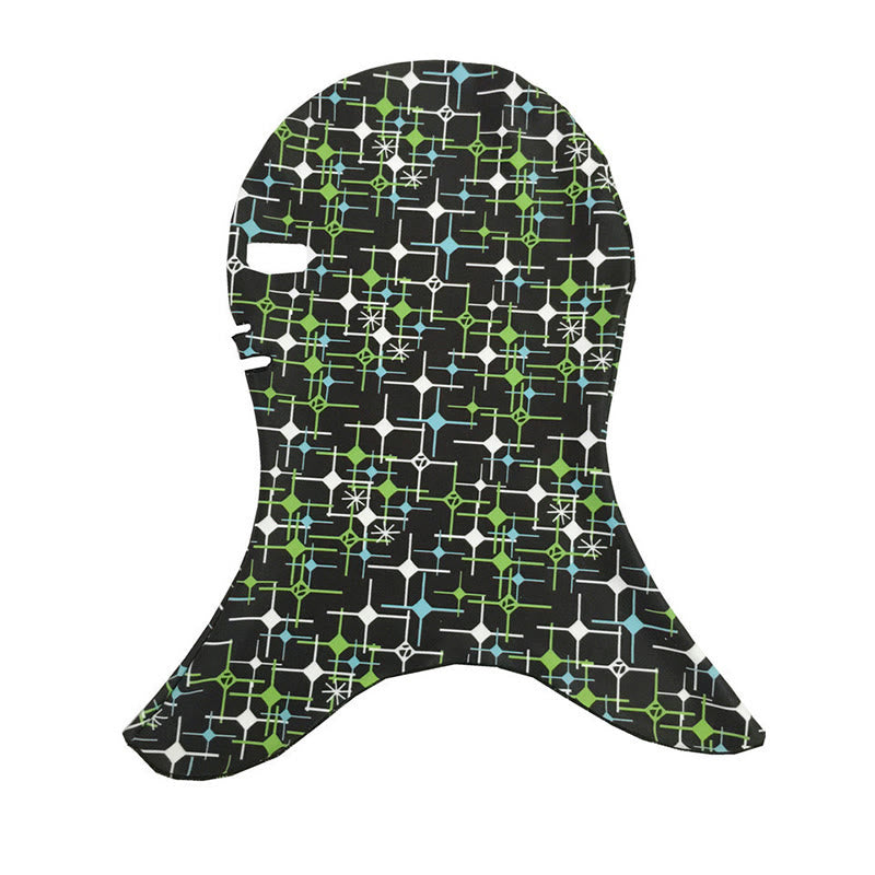 Animal Flower Patterns Sun Protection Facekini Mask - A - One Size - image 1