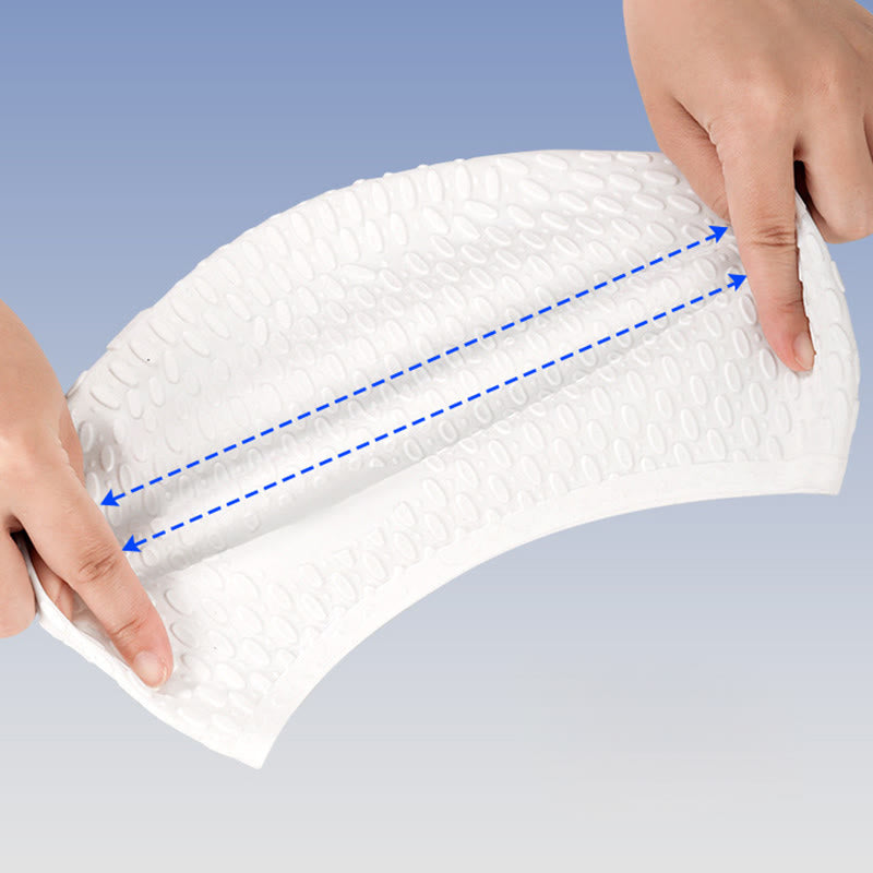 Solid Color Silicone Swim Cap - image 8