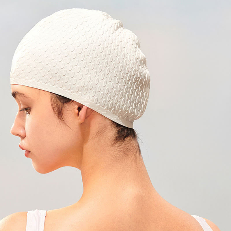 Teardrop Shape Swim Cap - image 0