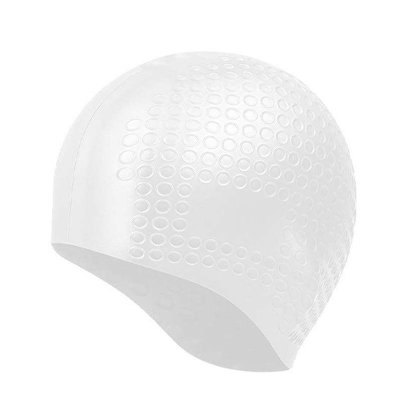 Soft Touch Swim Cap - White - One Size - image 3