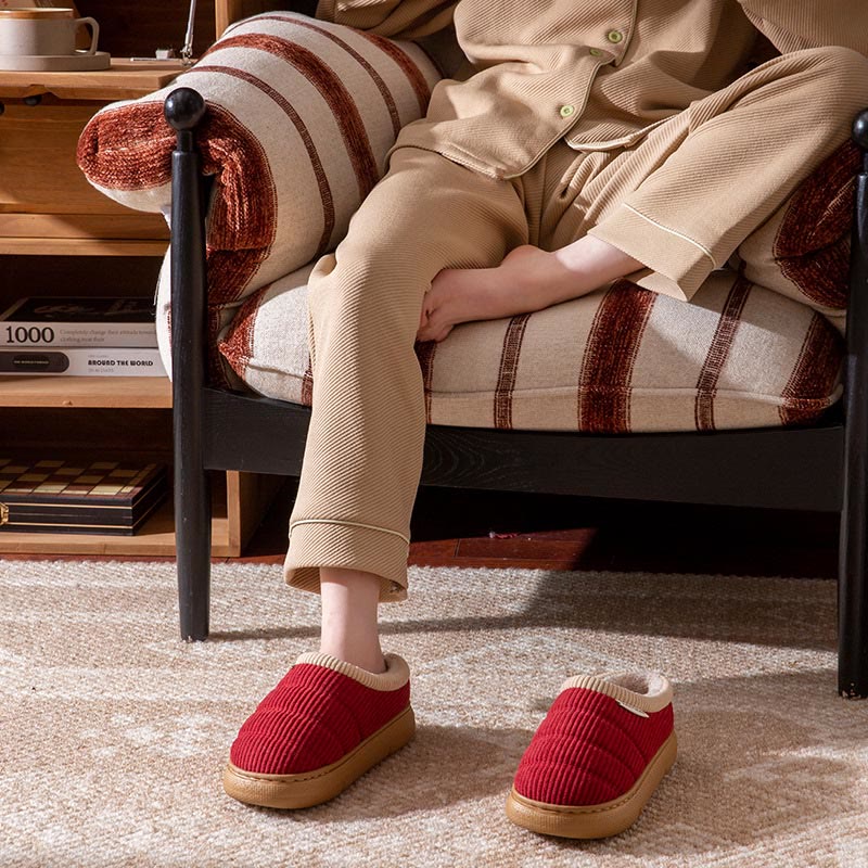 Plusock Plus Size Simple Home Slippers - image 2