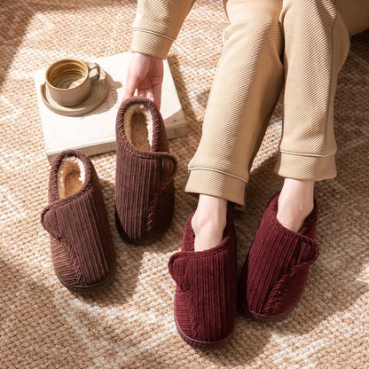 Plusock Plus Size Non-slip Warm Slippers - image 1