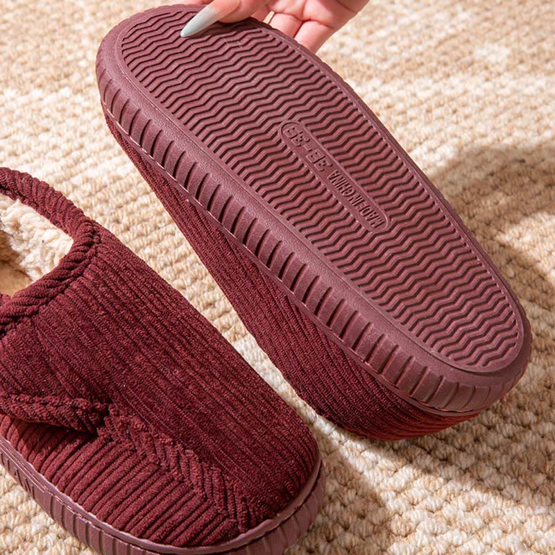 Plusock Plus Size Non-slip Warm Slippers - image 11