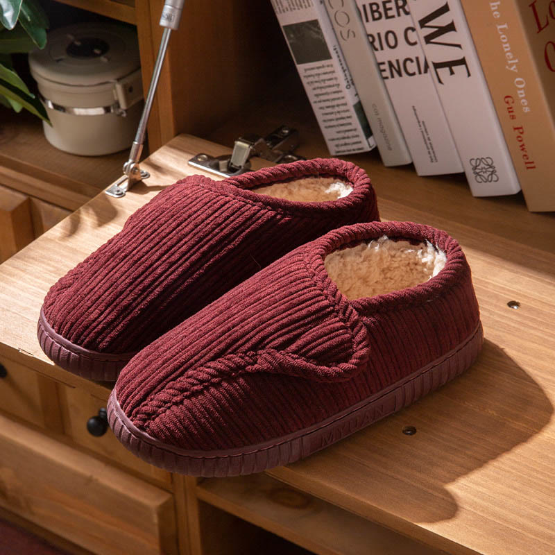 Plusock Plus Size Non-slip Warm Slippers - image 9
