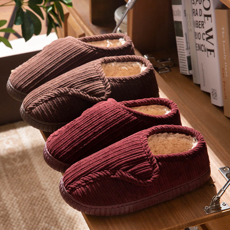 Plusock Plus Size Non-slip Warm Slippers - image 3