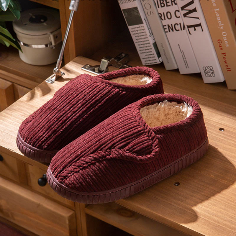 Plusock Plus Size Non-slip Warm Slippers - image 4