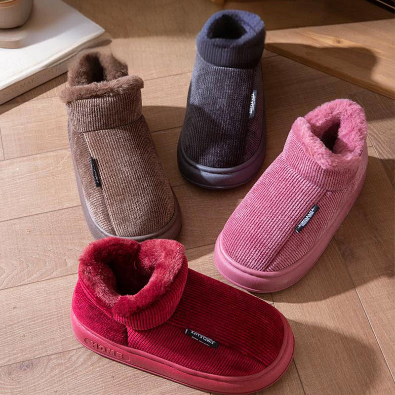 Plusock Plus Size High Top Winter Slippers - image 9