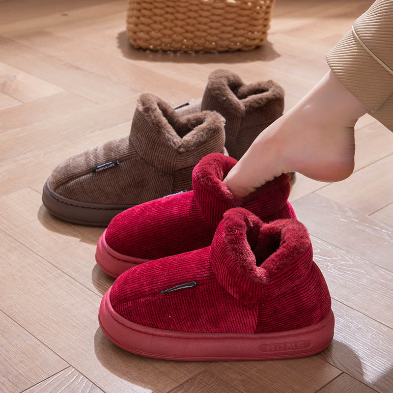 Plusock Plus Size High Top Winter Slippers - image 2