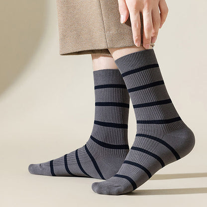 Plusock Plus Size Soft Sweat Absorbent Quarter Socks(5 Pairs) - image 3