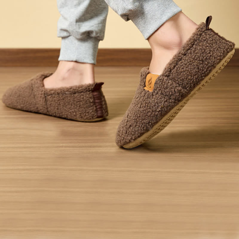 Plusock Plus Size Warm Wear Resistant Slippers - image 3
