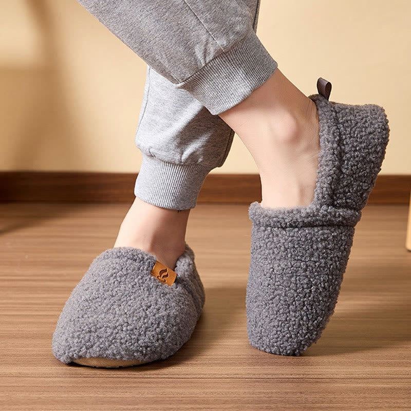 Plusock Plus Size Warm Wear Resistant Slippers - image 1