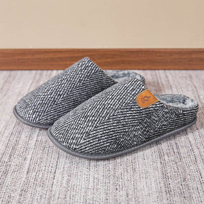 Plusock Plus Size Minimalist Style Slippers - Grey - EU46-47(US12-12.5) - image 7