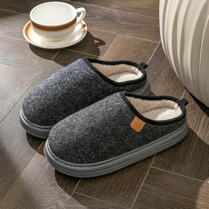 Plusock Plus Size Dense Slippers - Black - EU49-50(US14-15) - image 10