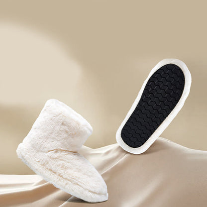 Plusock Plus Size Plush Mid Tube Slippers - image 7