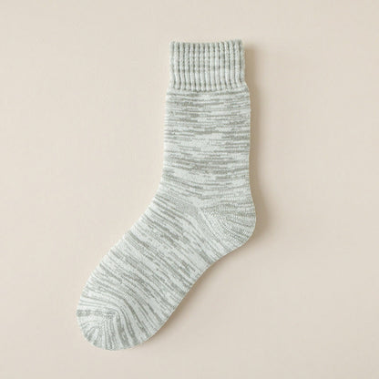 Plusock Plus Size Extra Thick Quarter Socks(5 Pairs) - Light Gray - EU39-44(US6-10) - image 11