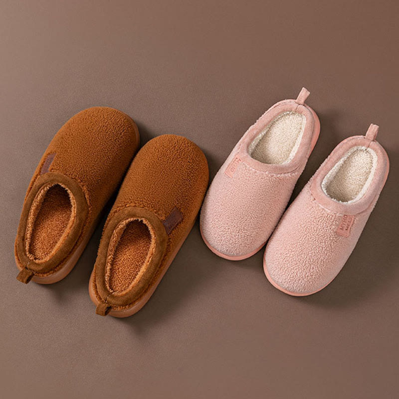 Plusock Plus Size Simple Plush Slippers - image 9