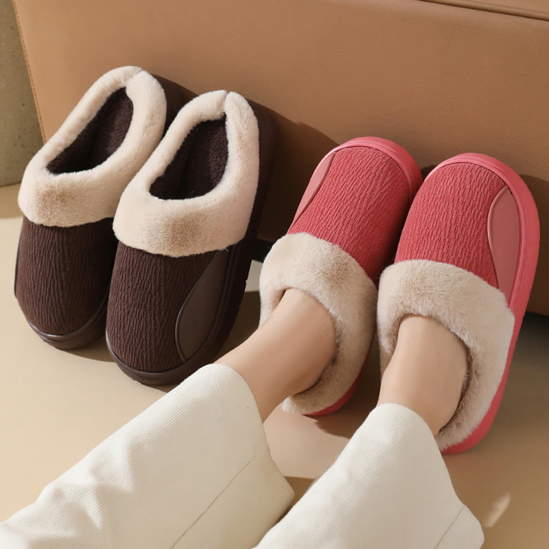 Plusock Plus Size Thick Soled Slippers - image 0