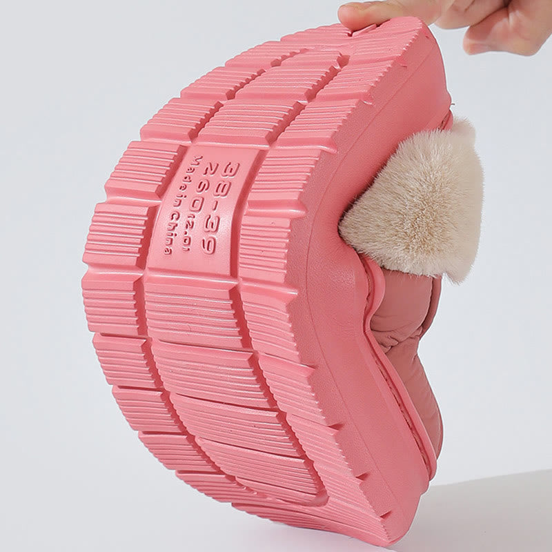 Plusock Plus Size Thick Soled Slippers - image 5